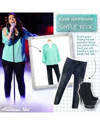 Kree Harrison Performs in Fascinate Boots from Gothicplus.com Kree Harrison Performs in Fascinate Boots from Gothicplus.com