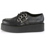 Knuckle Buster Faux Leather Mens Creeper Loafer