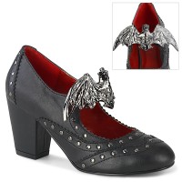 Bat Strap Vivika Wingtip Pumps