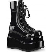 Bear Black Womens Platform Boots