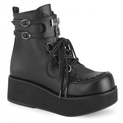 Sprite Black Womens Ankle Boots