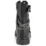 Chained Bolt Mens Combat Mid-Calf Boots