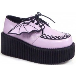 Pink Bat Wing Creepers for Women