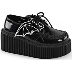 Black Bat Wing Creepers for Women