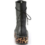 Emily Leopard Platform Mid-Calf Boots