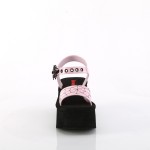 Spider Pink Hologram Platform Gothic Sandal