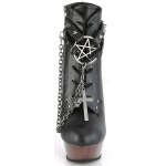 Charmed Spine Heeled Muerto Ankle Boots