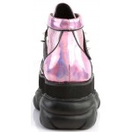 Neptune Pink Holographic Mens Shoes