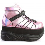 Neptune Pink Holographic Mens Shoes