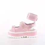 Slacker Pink Platform Ankle Strap Sandals
