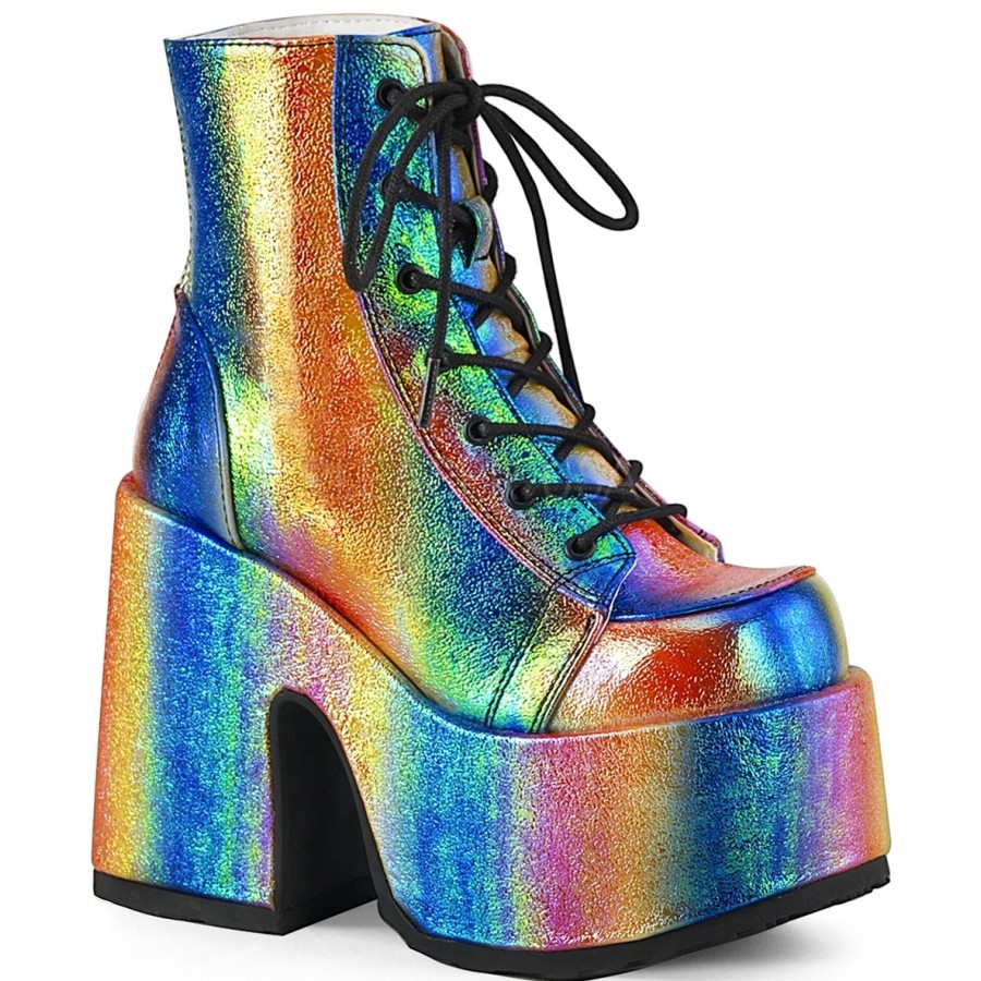 candyfloss love platform boots
