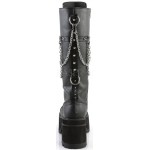 Ranger Mens Knee High Combat Bootswith Chains