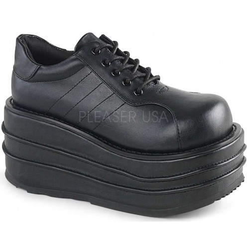 Tempo Unisex Faux Leather Platform Sneaker