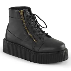 Platform Lace Up Front Creeper Bootsie