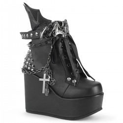 Poison Vampire Hunter Gothic Ankle Boots