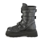 Renegade Womens Black Combat Boots