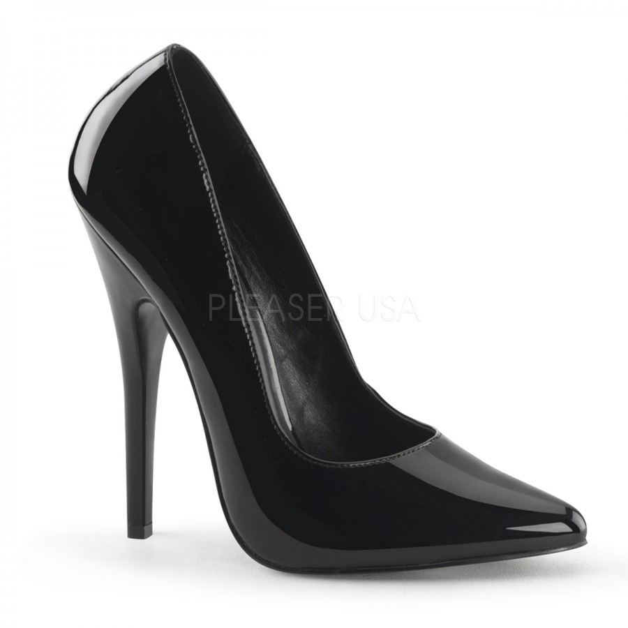 1 inch black pumps