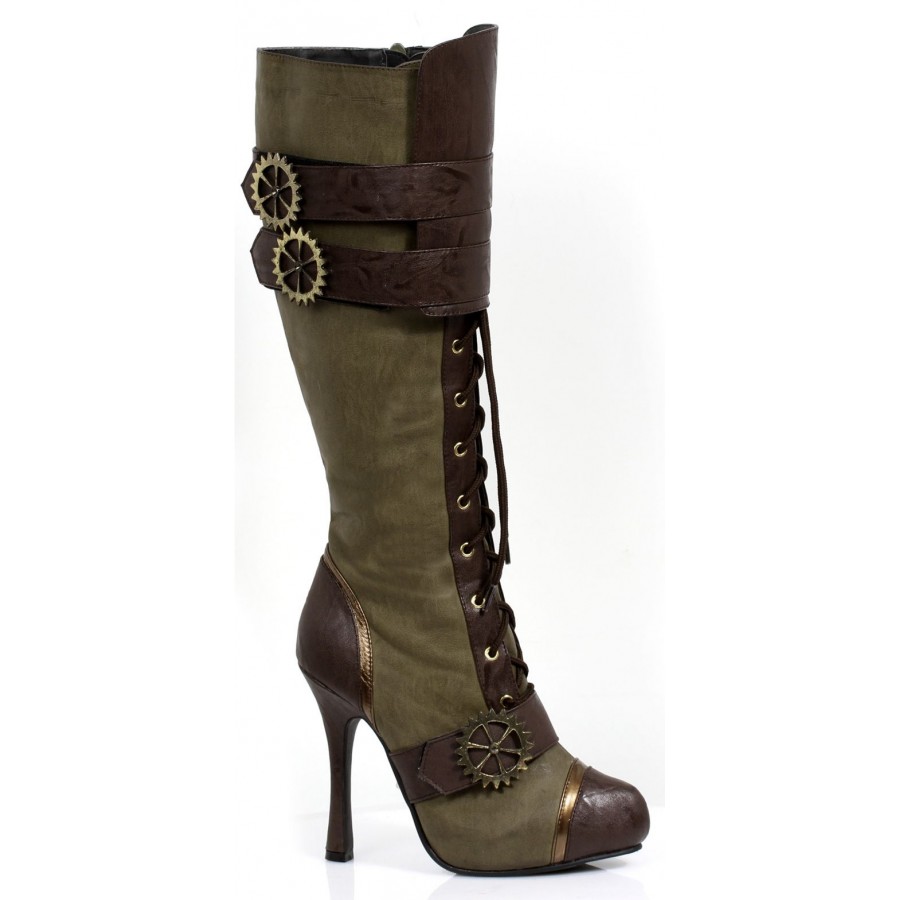 green boots womens