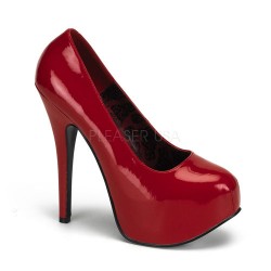 Teeze Red Platform Pump