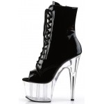 Peep Toe Adore Platform Granny Ankle Boots