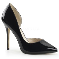 Amuse Black 5 Inch High Open Side Pump