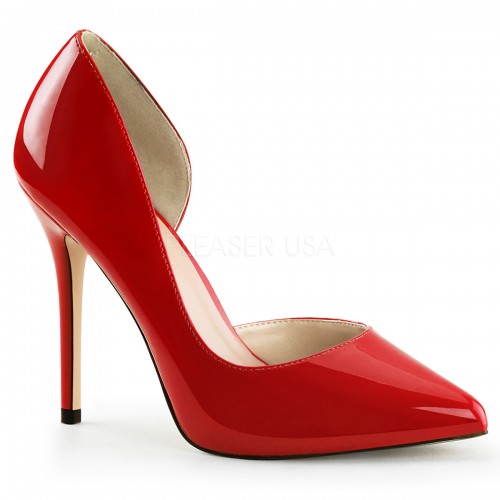 Amuse Red 5 Inch High Open Side Pump