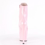 Adore Baby Pink Platform High Heel Granny Boots