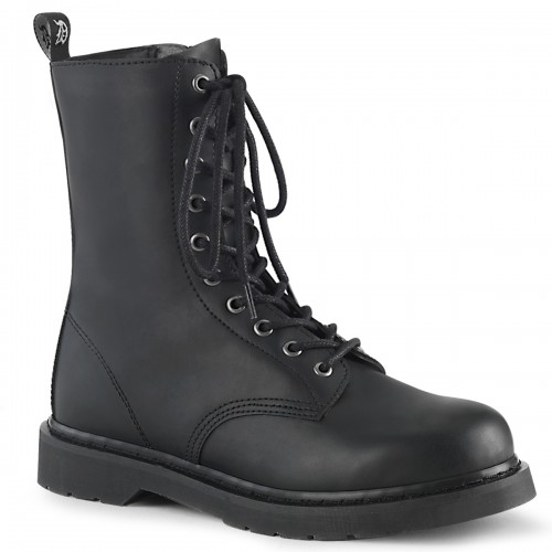 Bolt Mens Combat Mid-Calf Boots