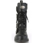 Bolt Mens Strapped Combat Mid-Calf Boots