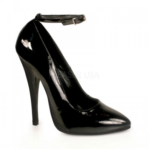 Ankle Strap Domina 6 Inch High Heel Pump