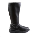 Captain Mid Calf Costume Boots in Black | Halloween Boots