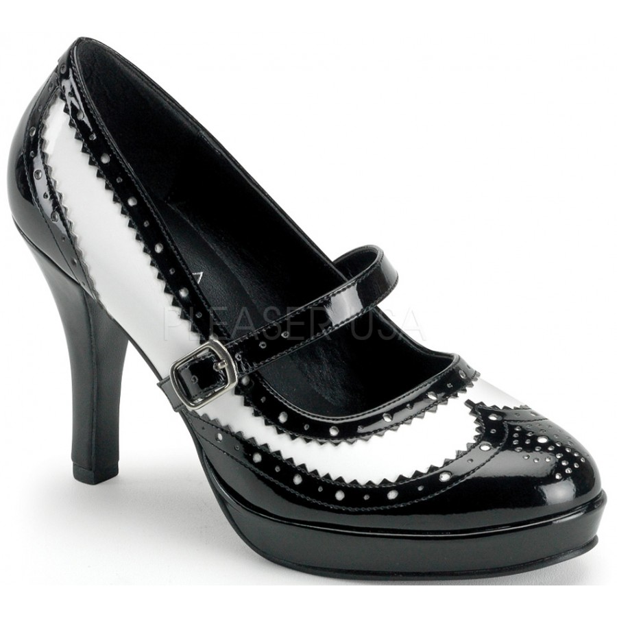 black mary jane shoes heels