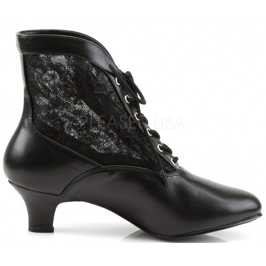 black victorian boots