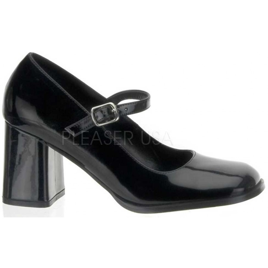 mary jane shoes with block heel