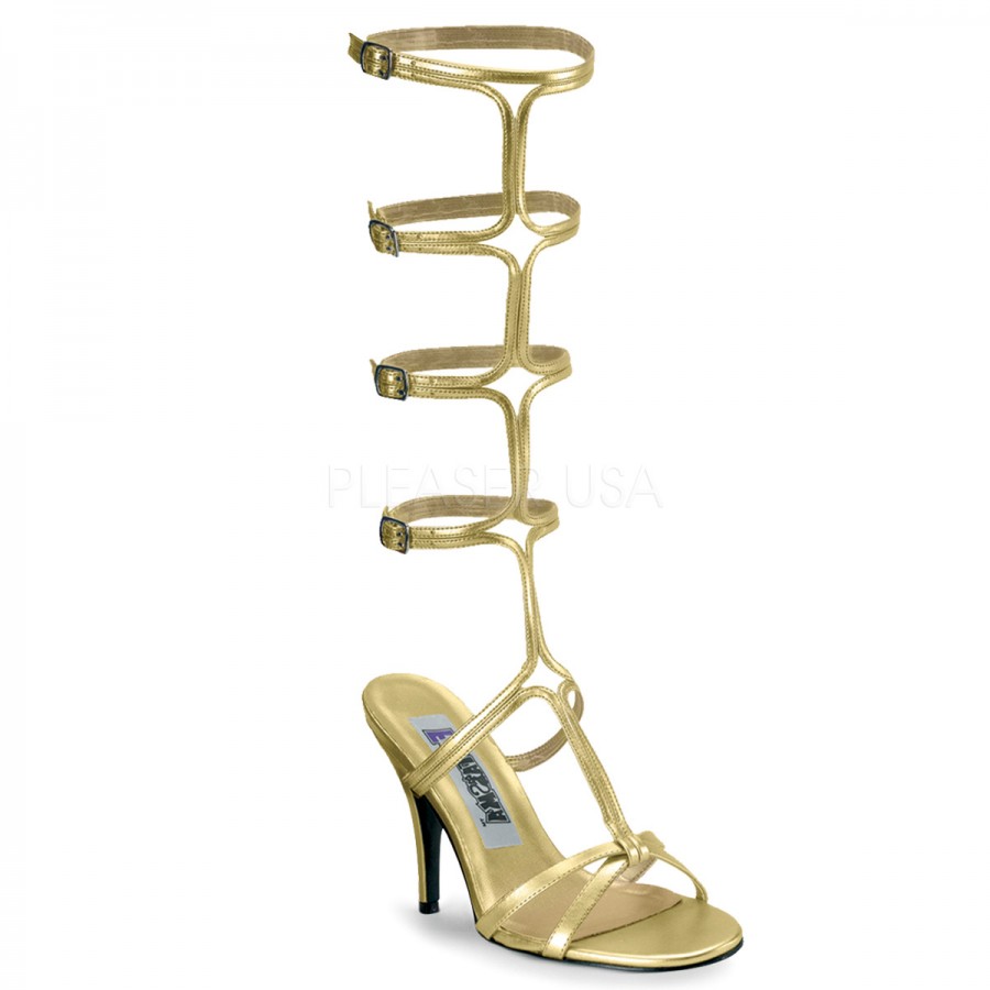 mens gold gladiator sandals