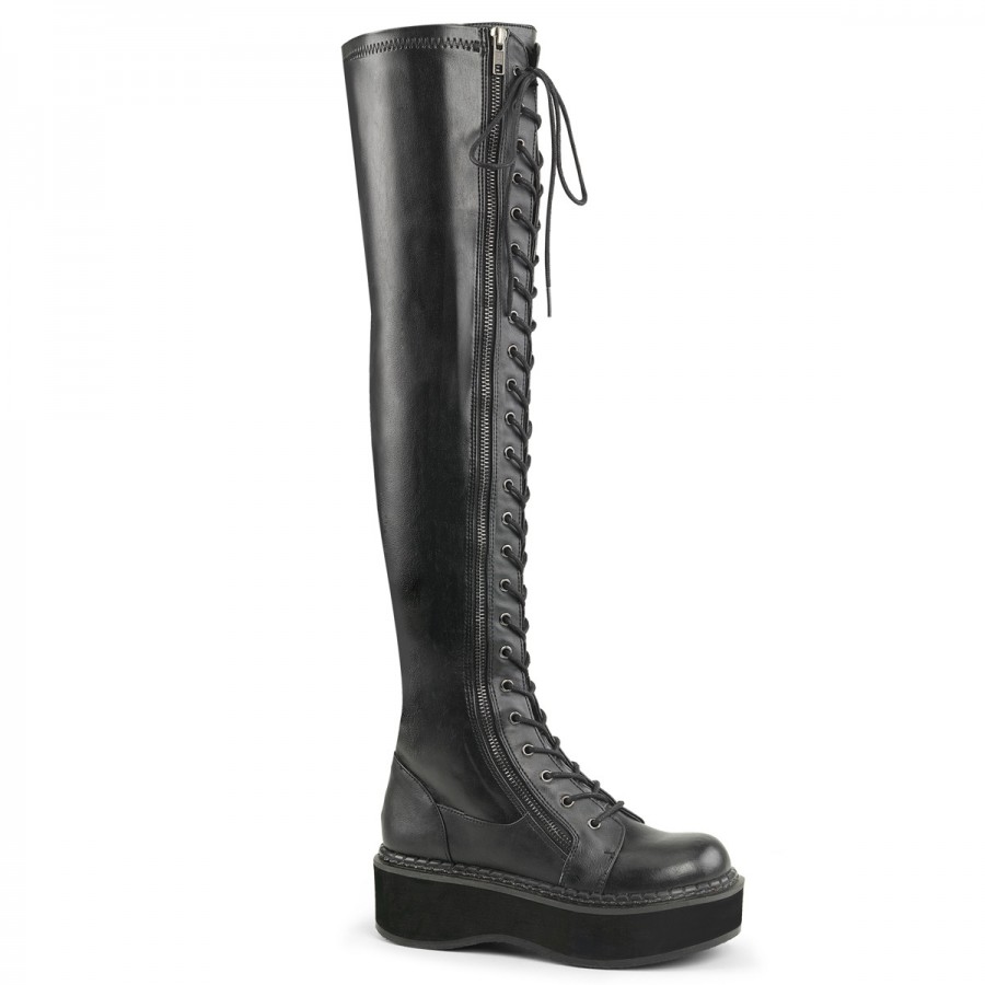 2 inch discount thigh high boots