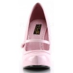 Cutie Pie Baby Pink Mary Jane Pin Up Pumps