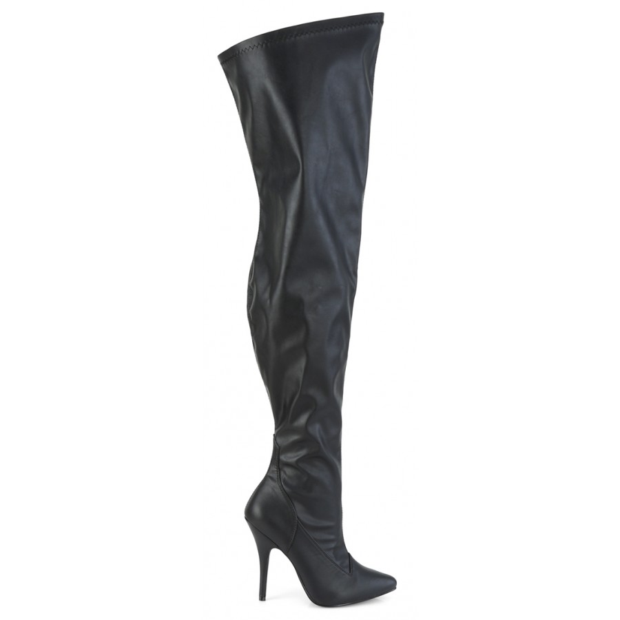 thigh high wide fit boots