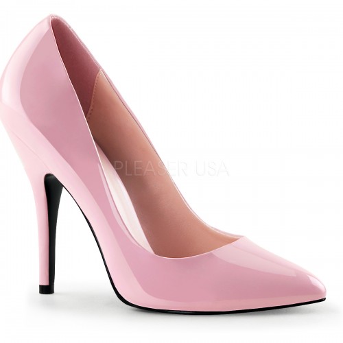 Baby Pink 5 Inch Heel Seduce Stiletto Pump