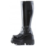 Shaker Platform Knee High Womens Boots