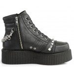 Creeper-565 Chained Platform Oxford by Demonia