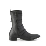 Men's Winklepicker Boot with Coffin Buckles