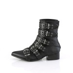 Warlock-70 Men's Winklepicker Style Calf High Boot