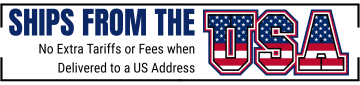 all our products ship from the USA with no additional tariffs or fees